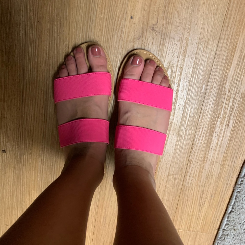 Shein Pink Sandals